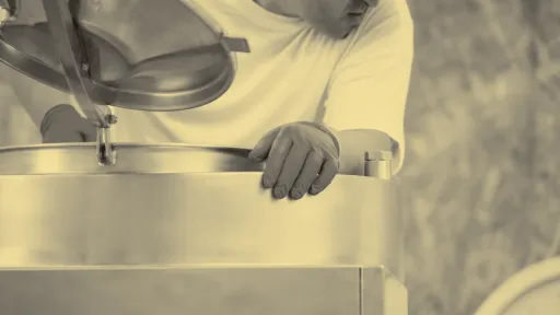 Una immagine dalla produzione
